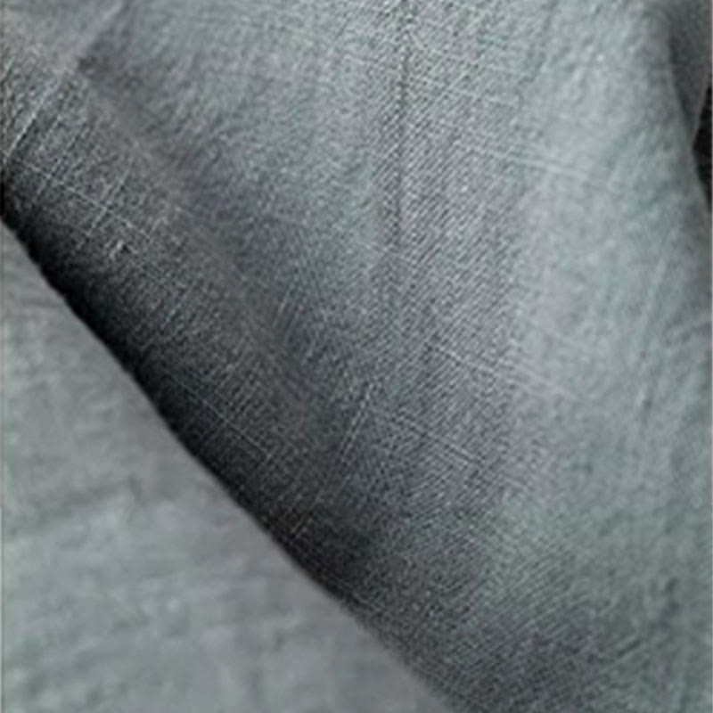 Nimara Ritual Casual Solid Color Cotton Linen Drawstring Women's Pants With Pockets