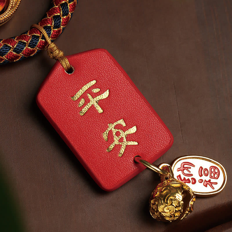Nimara Ritual Gourd Fu Character Safe And Well Fortune Car Hanging Decoration