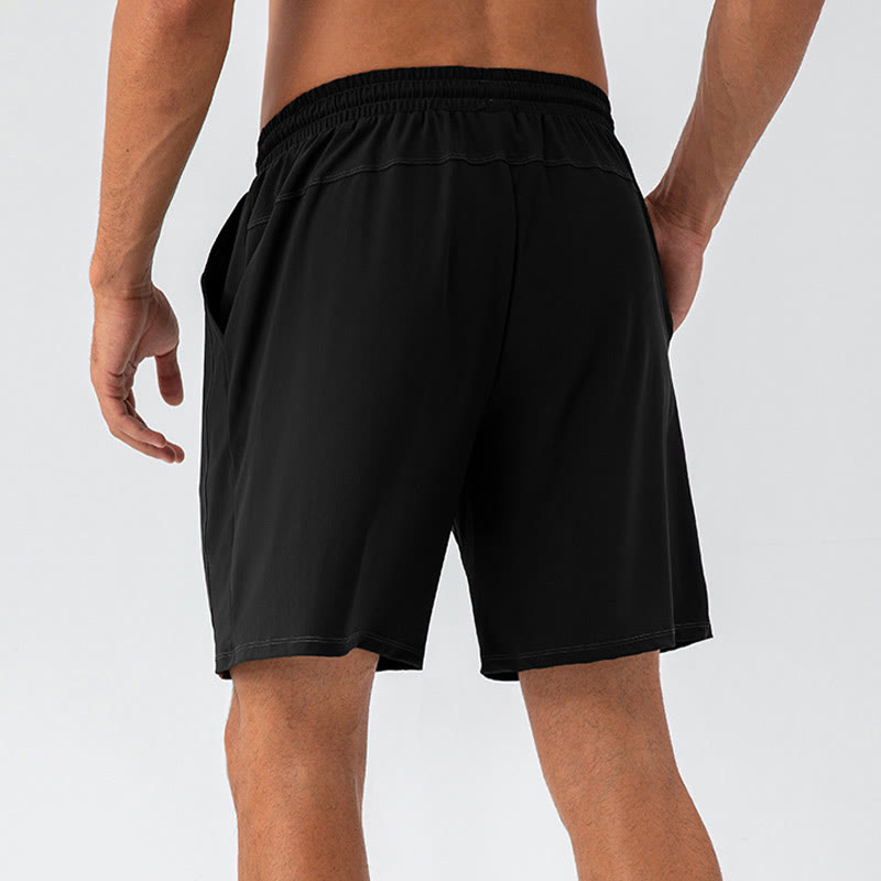 Nimara Ritual Men's Casual Breathable Loose Nylon Quick Dry Sports Shorts With Pockets
