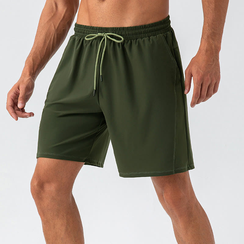 Nimara Ritual Men's Casual Breathable Loose Nylon Quick Dry Sports Shorts With Pockets