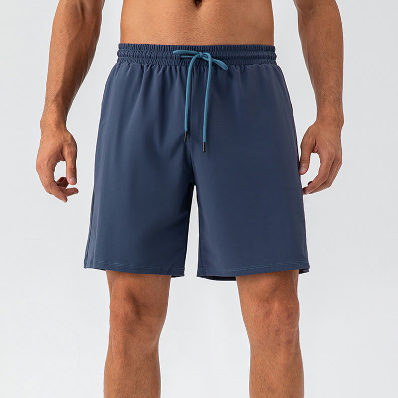 Nimara Ritual Men's Casual Breathable Loose Nylon Quick Dry Sports Shorts With Pockets