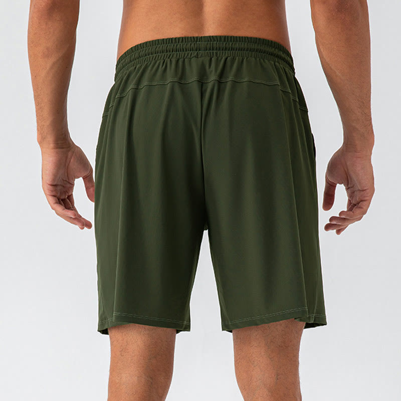 Nimara Ritual Men's Casual Breathable Loose Nylon Quick Dry Sports Shorts With Pockets