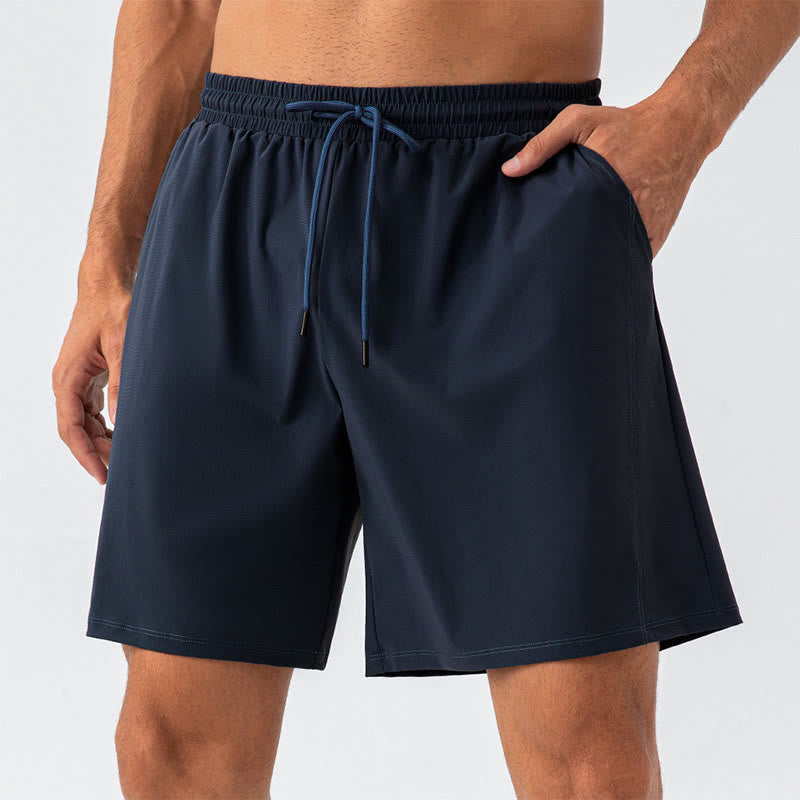 Nimara Ritual Men's Casual Breathable Loose Nylon Quick Dry Sports Shorts With Pockets