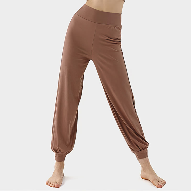 Nimara Ritual Casual Plain High Waist Quick Drying Women's Leica Pants