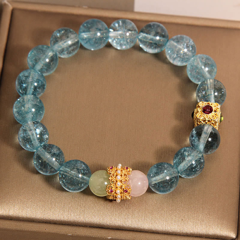 Nimara Ritual Natural Kyanite Healing Communication Bracelet