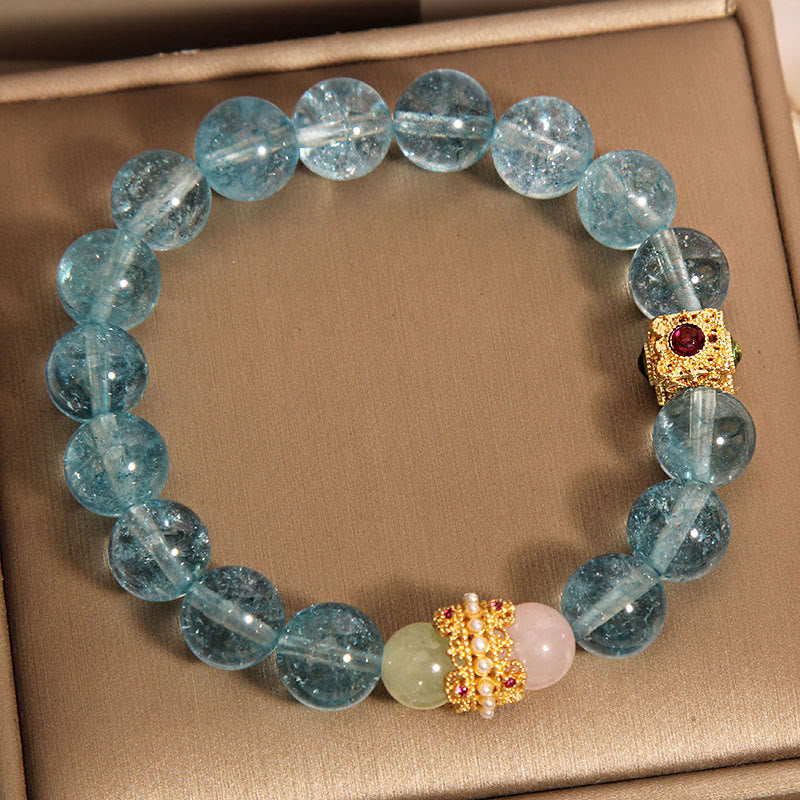 Nimara Ritual Natural Kyanite Healing Communication Bracelet