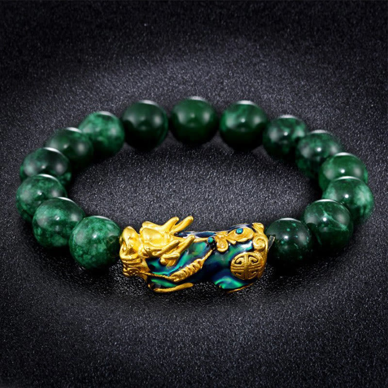 Nimara Ritual FengShui PiXiu Jade Protection Bracelet