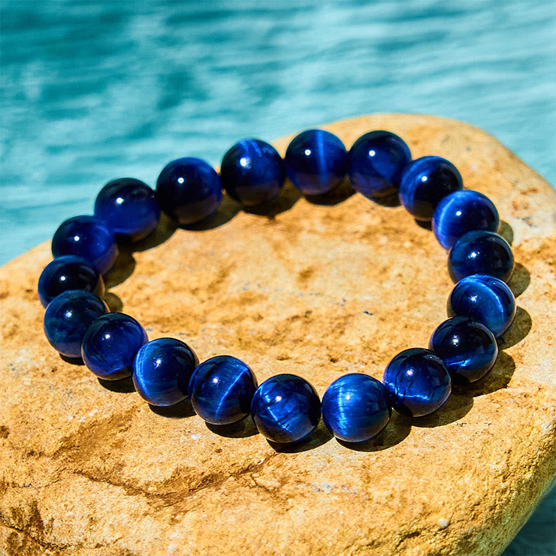 Nimara Ritual Blue Tiger Eye Protection Bracelet