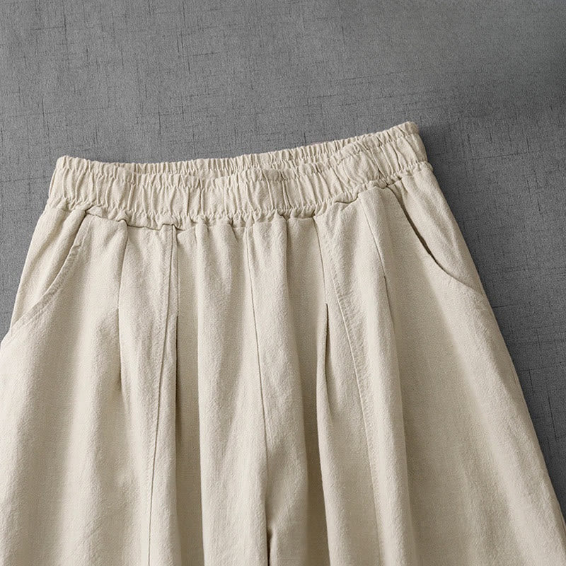 Nimara Ritual Casual Plain Women's Harem Pants With Pockets