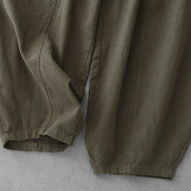 Nimara Ritual Casual Plain Women's Harem Pants With Pockets
