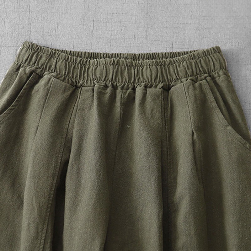 Nimara Ritual Casual Plain Women's Harem Pants With Pockets