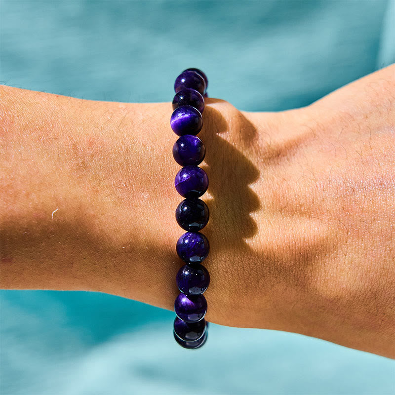 Nimara Ritual Purple Tiger Eye Creativity Bracelet