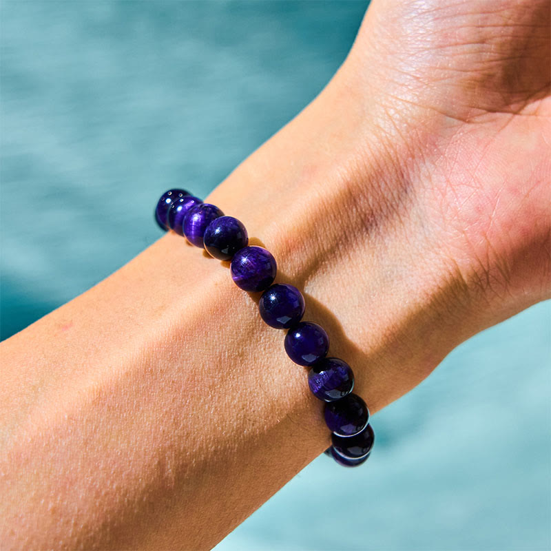 Nimara Ritual Purple Tiger Eye Creativity Bracelet