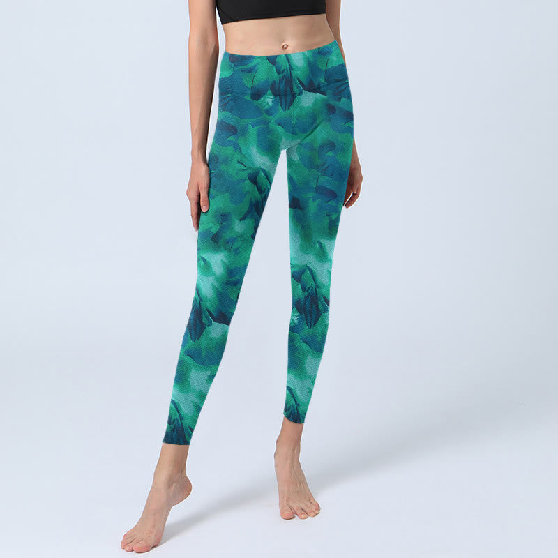 Nimara Ritual Floral Print Gym Leggings Women's Yoga Pants