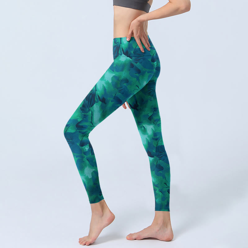 Nimara Ritual Floral Print Gym Leggings Women's Yoga Pants