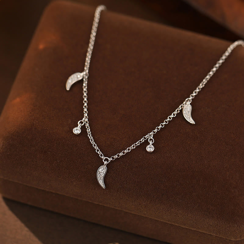 Nimara Ritual 925 Sterling Silver Zircon Little Pepper Charm Protection Anklet