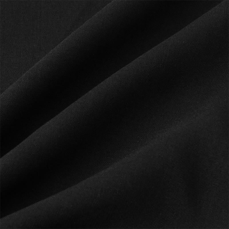 Nimara Ritual Summer Men's Button Plain Short Sleeve Shirt With Pocket