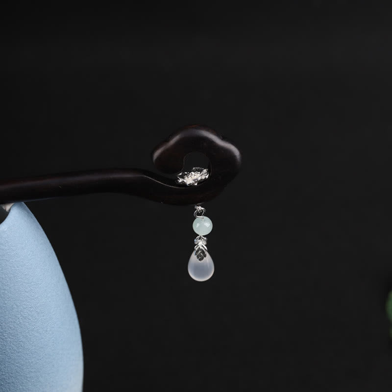Nimara Ritual Ebony Auspicious Cloud Courage Hairpin