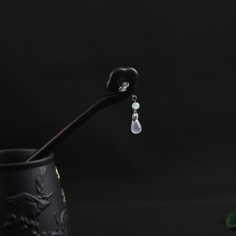 Nimara Ritual Ebony Auspicious Cloud Courage Hairpin