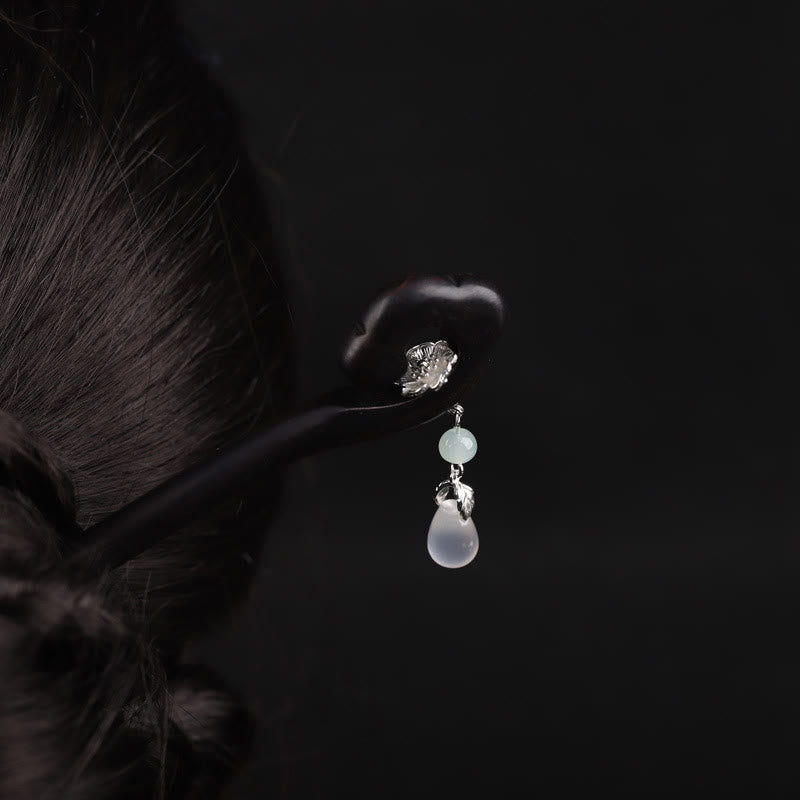 Nimara Ritual Ebony Auspicious Cloud Courage Hairpin