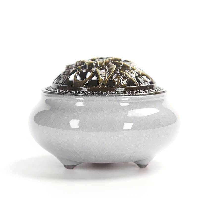 Nimara Ritual Colorful Ceramic Incense Burner