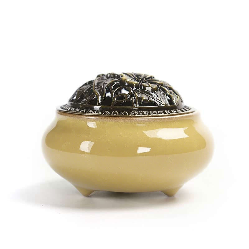 Nimara Ritual Colorful Ceramic Incense Burner