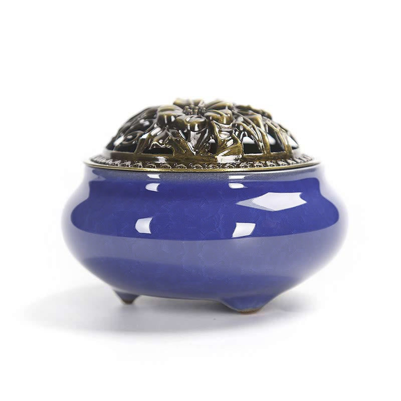 Nimara Ritual Colorful Ceramic Incense Burner