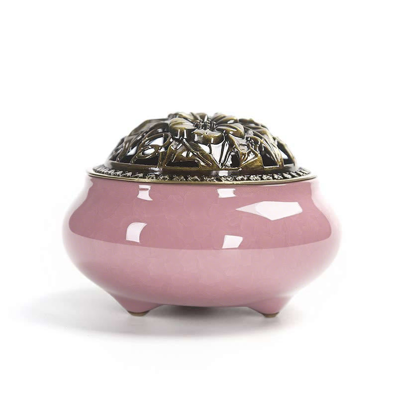 Nimara Ritual Colorful Ceramic Incense Burner