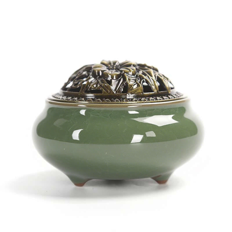 Nimara Ritual Colorful Ceramic Incense Burner