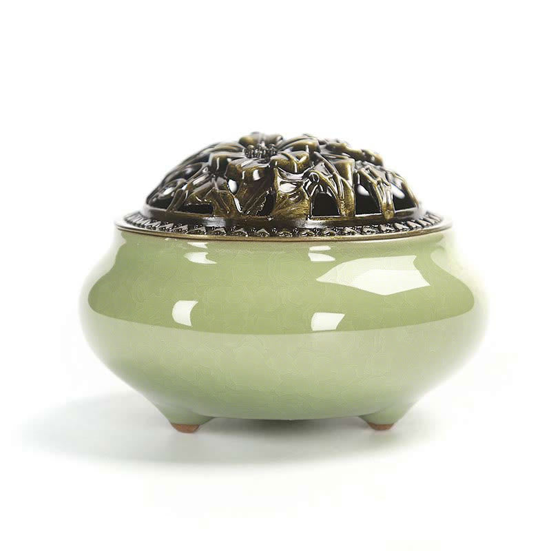 Nimara Ritual Colorful Ceramic Incense Burner