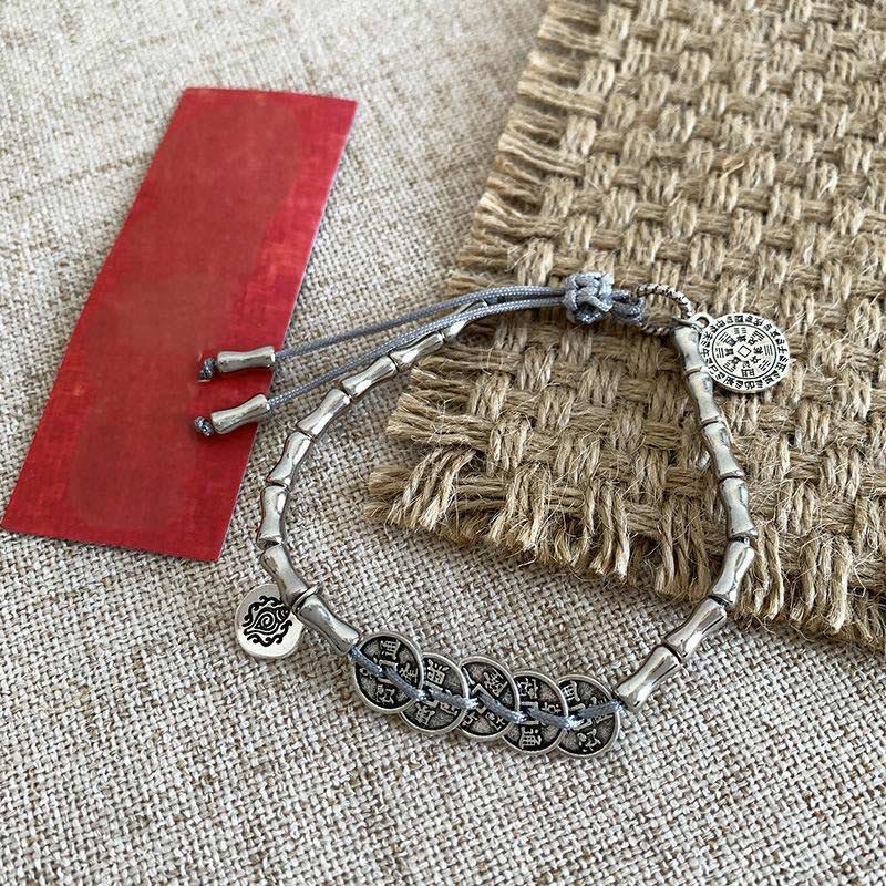 Nimara Ritual Five Emperor Coins Mountain Ghosts Spend Money Bracelet