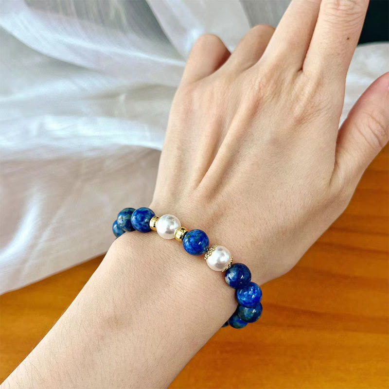 Nimara Ritual Lazurite Beads Serenity Balance Bracelet