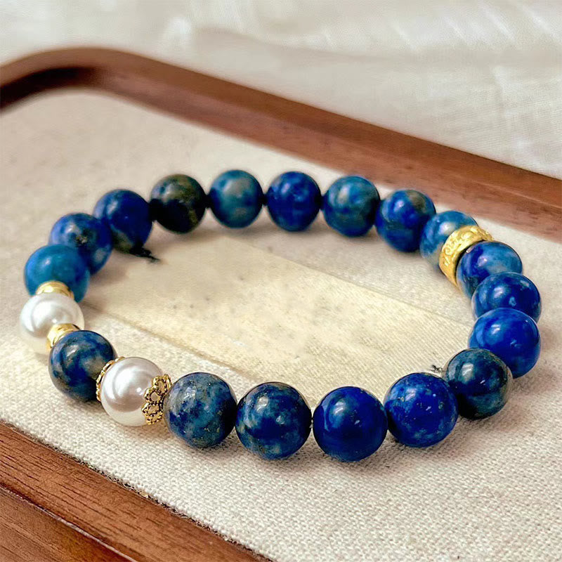 Nimara Ritual Lazurite Beads Serenity Balance Bracelet