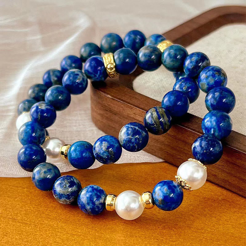 Nimara Ritual Lazurite Beads Serenity Balance Bracelet