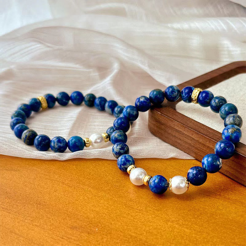Nimara Ritual Lazurite Beads Serenity Balance Bracelet