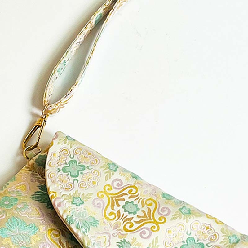 Nimara Ritual Retro Flowers Pattern Polyester Cotton Embroidery Crossbody Bag Hangbags