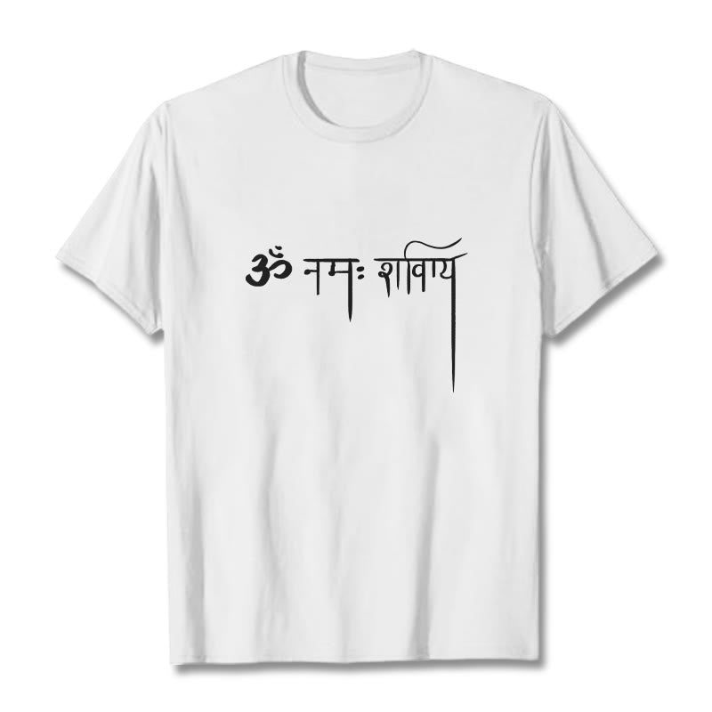 Nimara Ritual Sanskrit Namah Shivaya Tee T-shirt