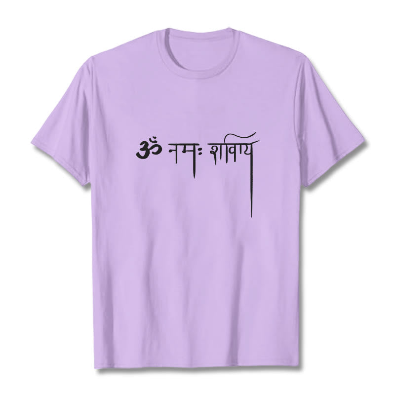 Nimara Ritual Sanskrit Namah Shivaya Tee T-shirt