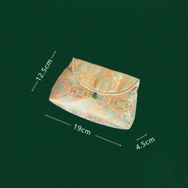 Nimara Ritual Retro Flowers Pattern Polyester Cotton Embroidery Crossbody Bag Hangbags