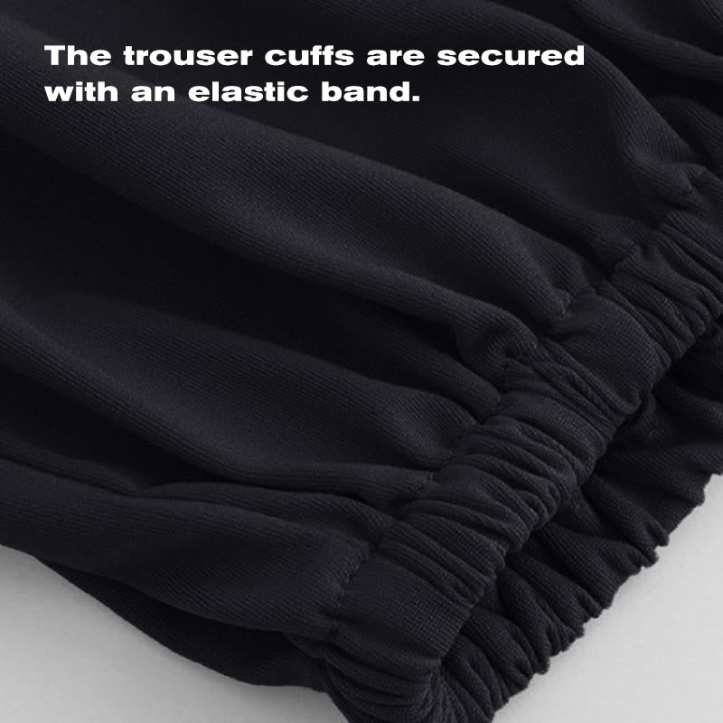 Nimara Ritual Summer Unisex Elastic Waist Tai Chi Qigong Practice Pants With Pockets