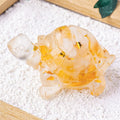 Nimara Ritual Various Stone Citrine Green Aventurine Amethyst Mini Turtle Prosperity Home Decoration