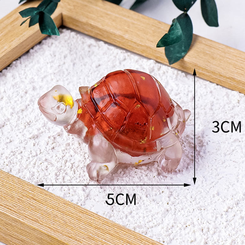Nimara Ritual Various Stone Citrine Green Aventurine Amethyst Mini Turtle Prosperity Home Decoration