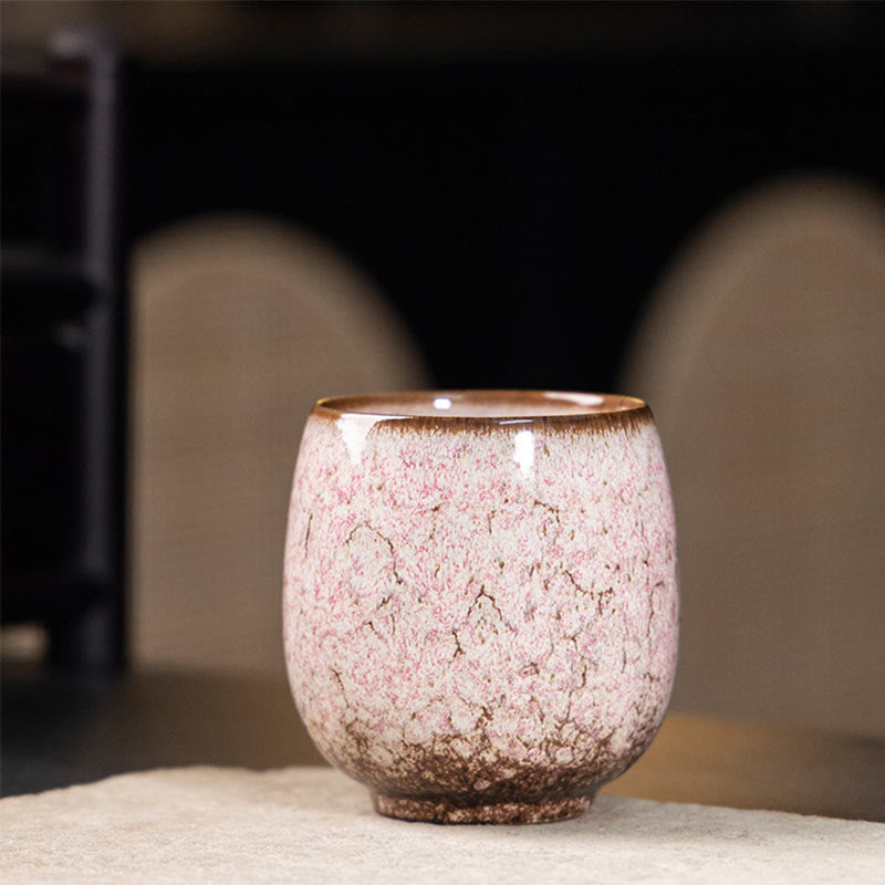 Nimara Ritual Handmade Small Chinese Jianzhan Kiln Change Ceramic Teacup Kung Fu Tea Cup 150ml