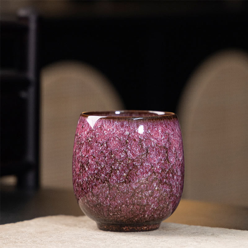 Nimara Ritual Handmade Small Chinese Jianzhan Kiln Change Ceramic Teacup Kung Fu Tea Cup 150ml