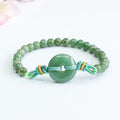 Nimara Ritual Jade Beads Peace Buckle Prosperity Bracelet