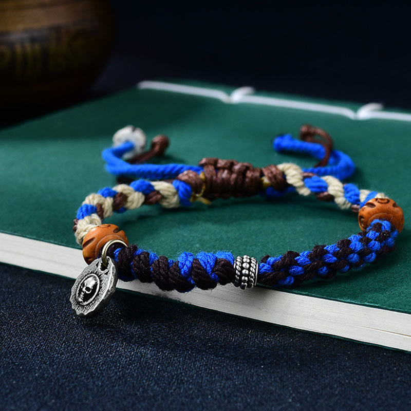 Nimara Ritual Tibetan Hand-woven Garuda String Luck Bracelet