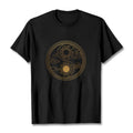 Nimara Ritual Yin Yang Sun Auspicious Clouds Tee T-shirt