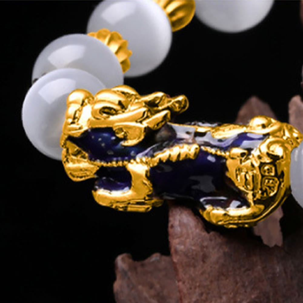 Nimara Ritual Cat Eye Color Change PiXiu Support Bracelet