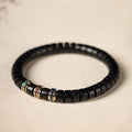 Nimara Ritual Ebony Wood Small Leaf Red Sandalwood Zircon Peace Bracelet