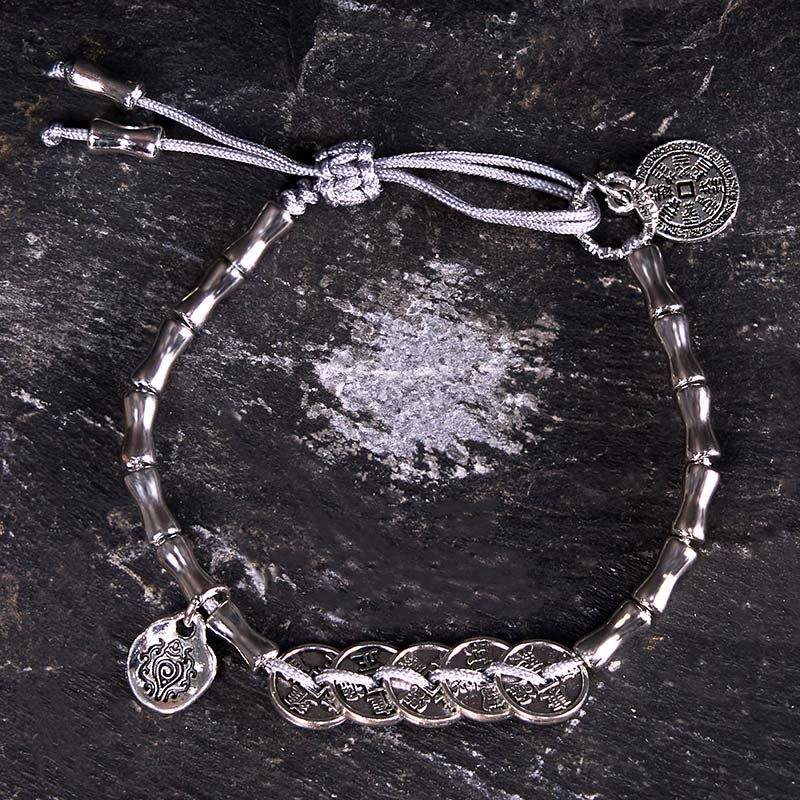 Nimara Ritual Five Emperor Coins Mountain Ghosts Spend Money Bracelet